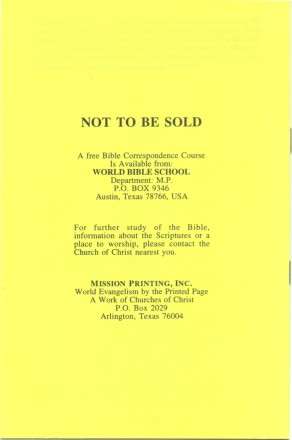 Christ and the Church - back cover (16K)