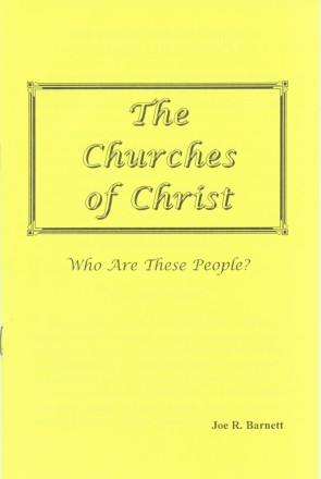 The Churches of Christ-Who Are These People? - cover(18K)